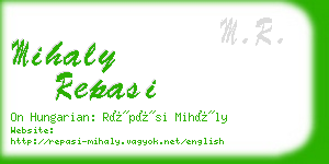 mihaly repasi business card